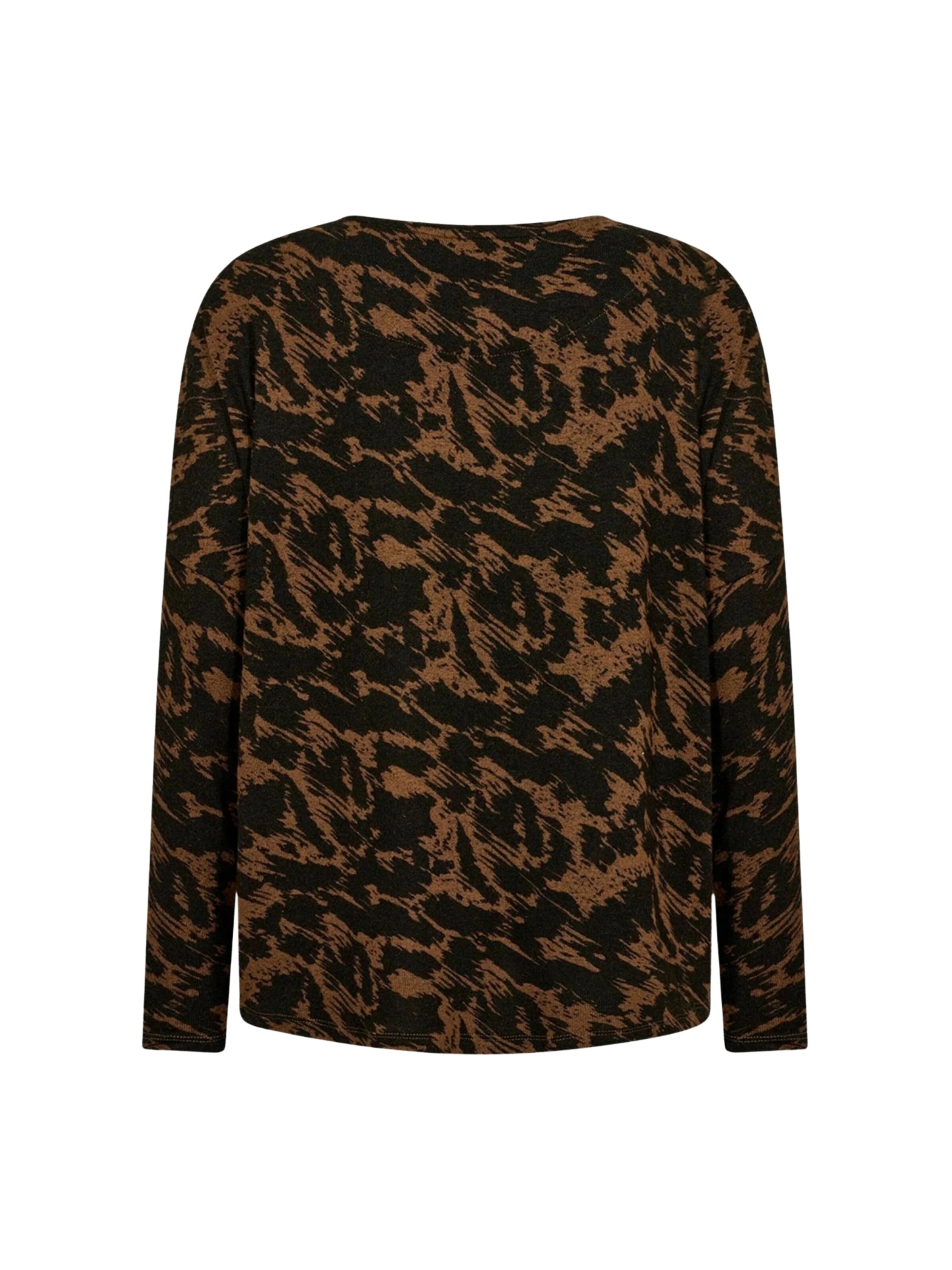 T-shirt ' SC_BIARA AOP ' Soyaconcept en marron