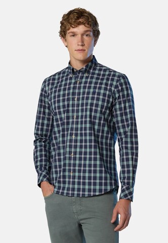 North Sails Regular Fit Skjorte i blå: forside