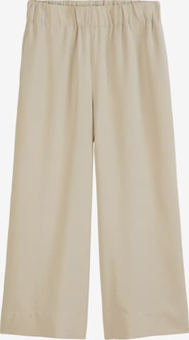 smėlio Marc O'Polo DENIM Plačios klešnės Kelnės: priekis