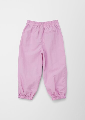 s.Oliver - Pierna ancha Pantalón en rosa