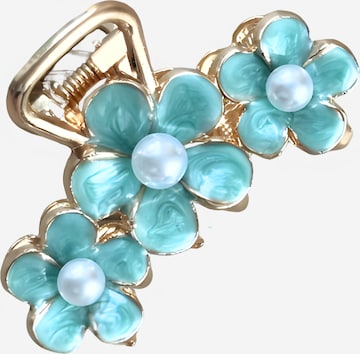 Good to Blue Haarschmuck 'Pearl Blossom Haarklammer' in Blau: Vorderseite