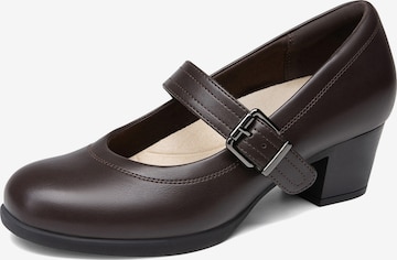 Dream Pairs Pumps in Brown: front