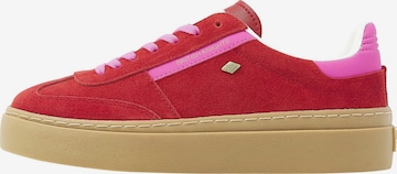 Baskets basses ' RE-ISSUE ' BRITISH KNIGHTS en rouge : devant