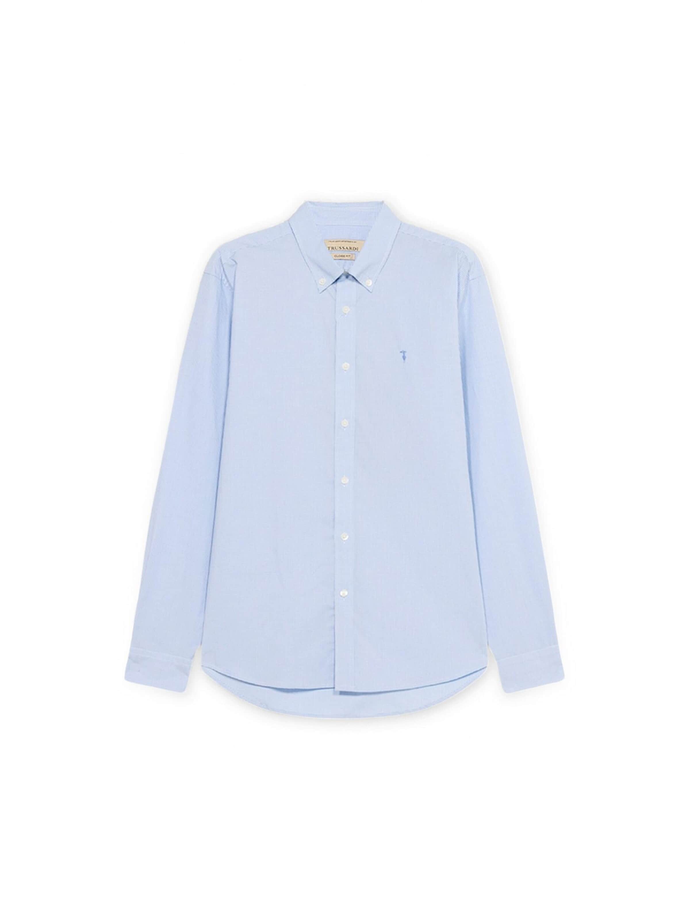 Regular fit Camicia di Trussardi in blu: frontale