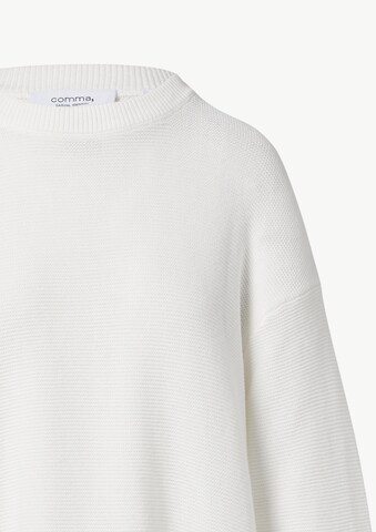 Pull-over comma casual identity en blanc