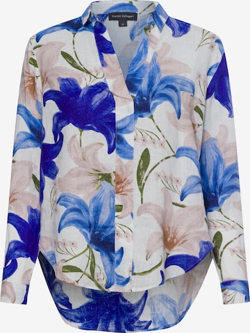 Franco Callegari Bluse in Weiß: Vorderseite