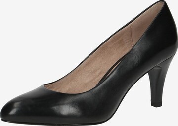 CAPRICE Официални дамски обувки в черно: отпред