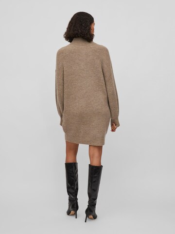 VILA Knit dress 'Leah' in Beige