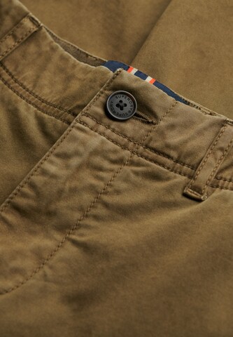 Coupe slim Pantalon chino Superdry en vert