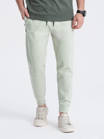 Regular Pantalon 'PASK-0142' Ombre en vert : devant