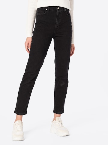 Warehouse Regular Jeans in Zwart: voorkant