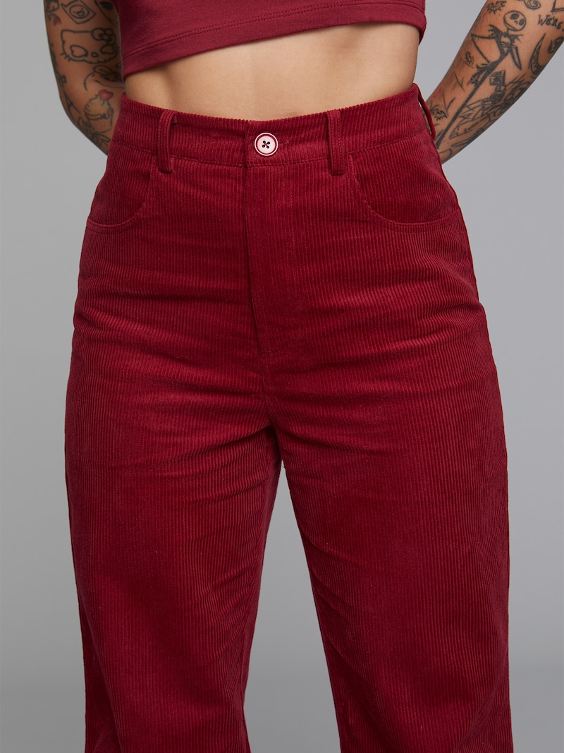 Pants ABOUT YOU x Sharlota Pants Dark Red
