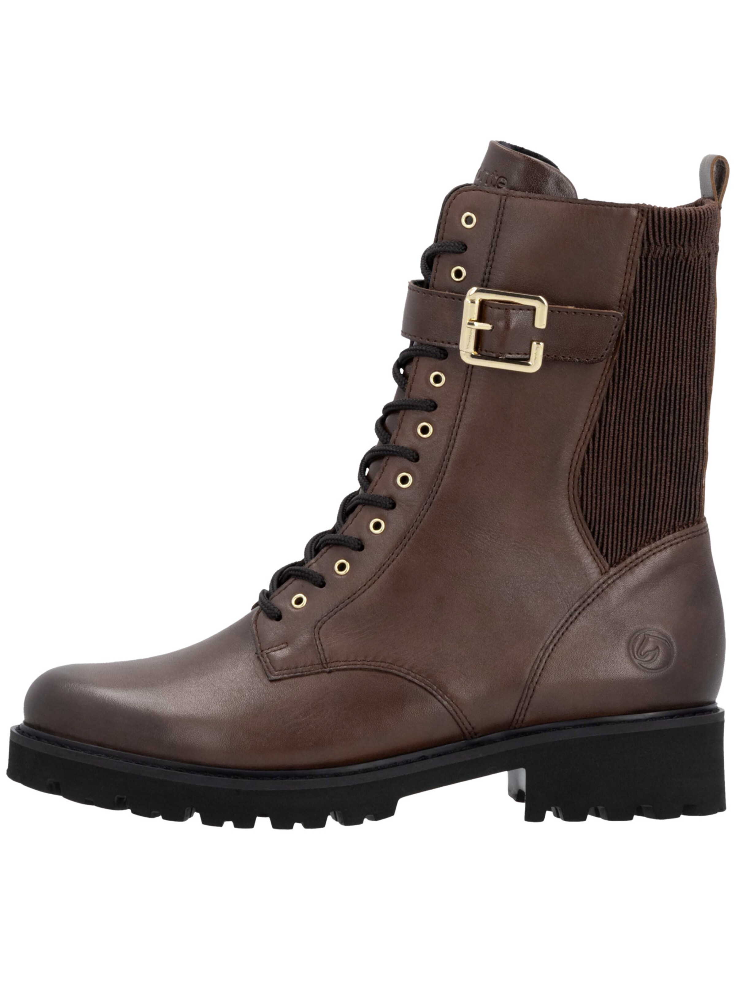 REMONTE - Botim com fivela em castanho