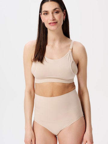 Bustier Soutien-gorge d’allaitement 'Mae' Noppies en beige : devant