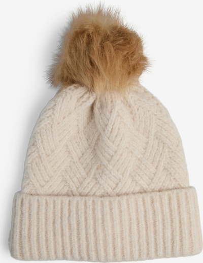 PIECES Čepice - hnědá / světle šedá, Produkt