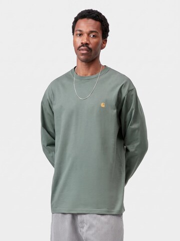 Carhartt WIP Koszulka 'CHASE' w kolorze zielony: przód