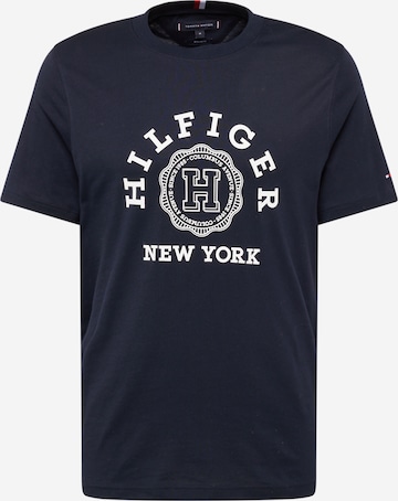 Tricou de la TOMMY HILFIGER pe albastru: față