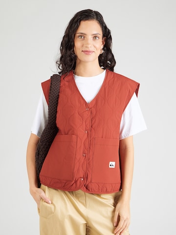 QUIKSILVER Vest 'KALONG', värv punane: eest vaates