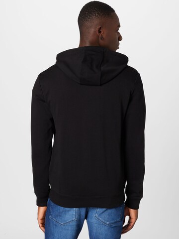 HUGO Red Sweat jacket 'Daple' in Black