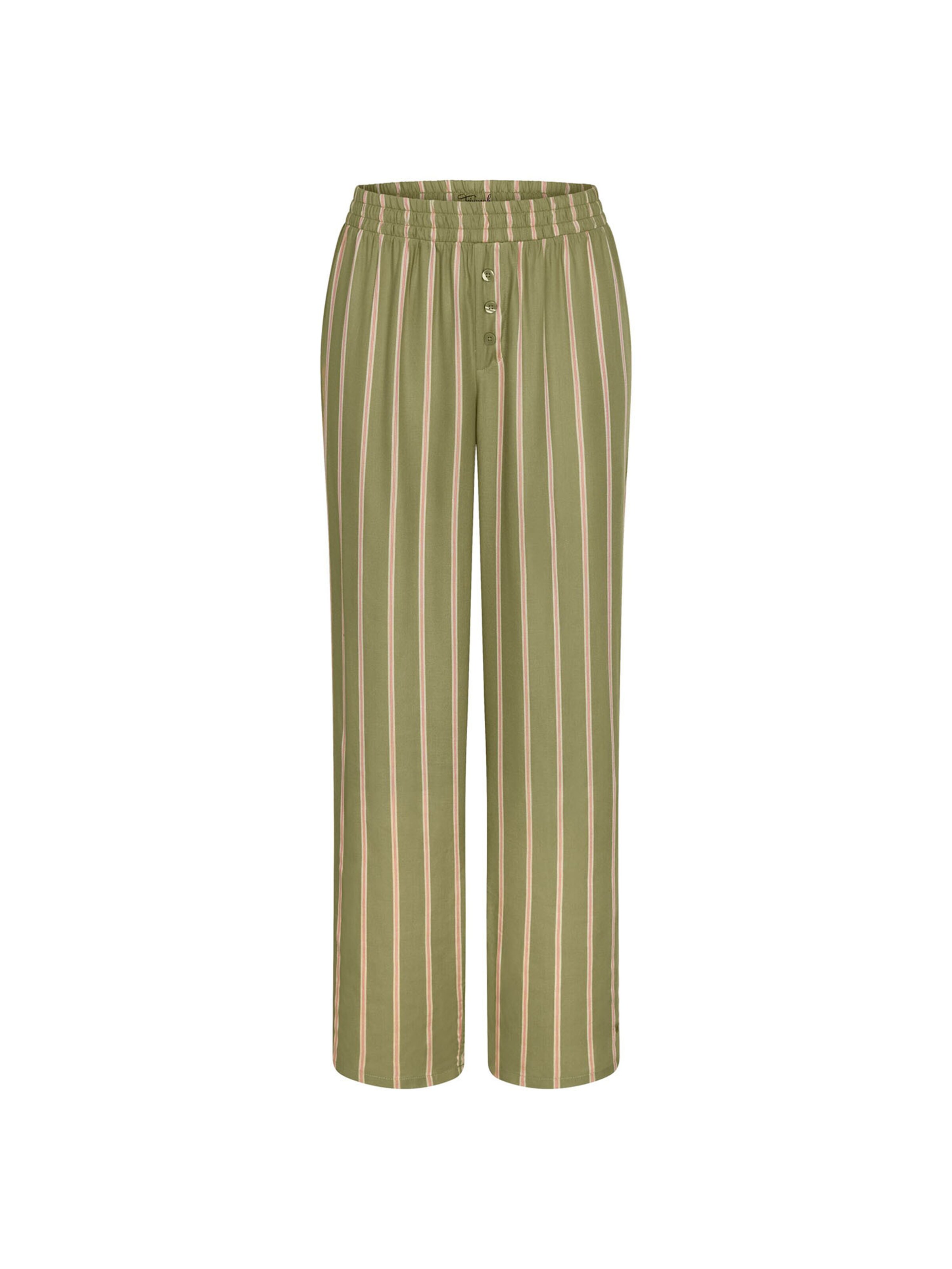 Pantalon de pyjama 'Mix & Match' TRIUMPH en vert : devant