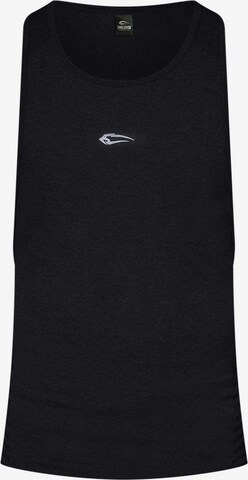 Smilodox Performance Shirt 'Brave' in Black: front