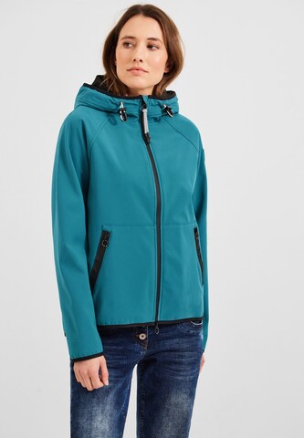 CECIL Performance Jacket in Blue: front