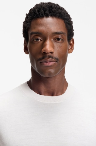 BOSS Sweater ' Leno ' in White