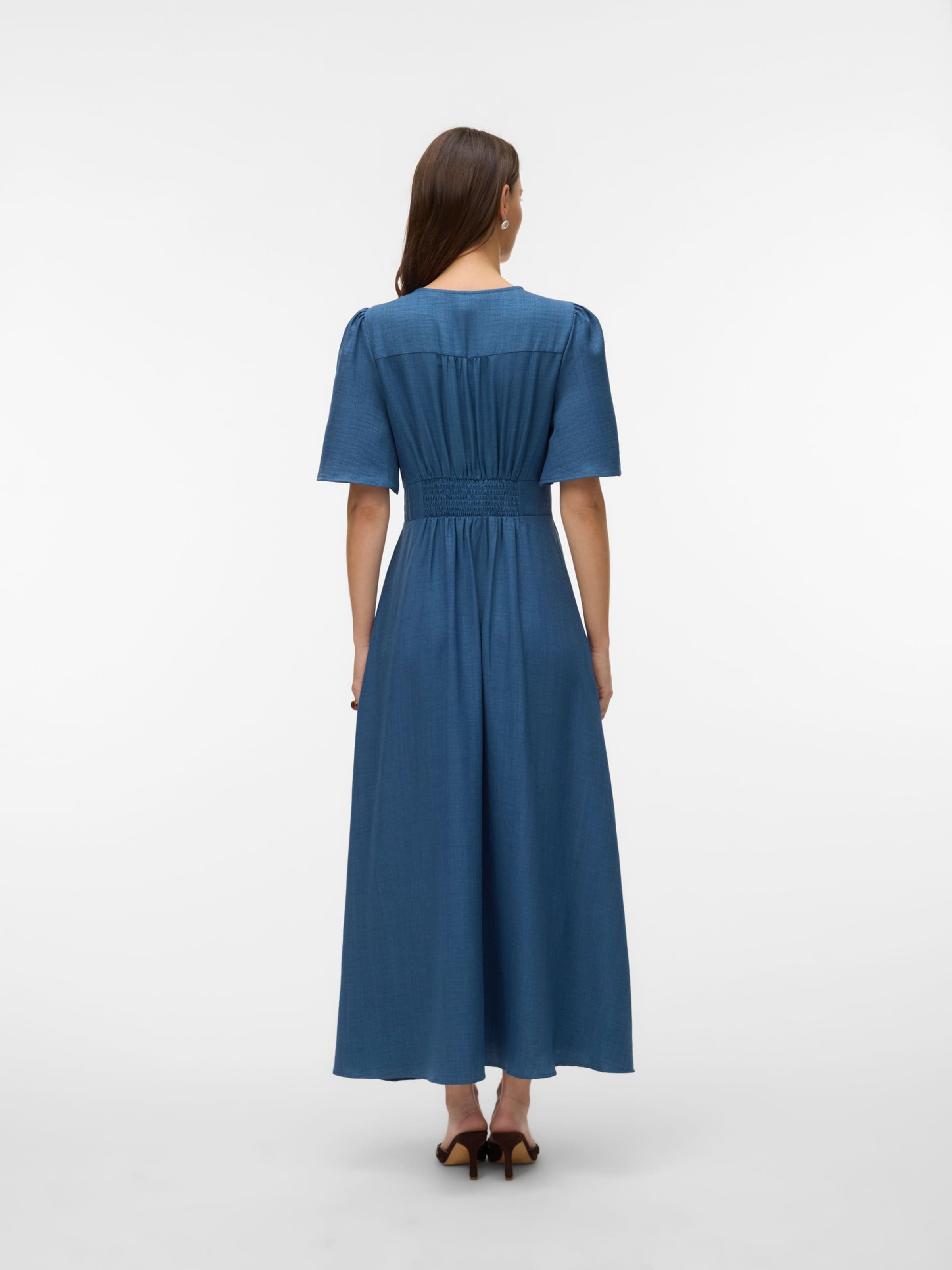 Robe 'VMMELANEY' VERO MODA en bleu
