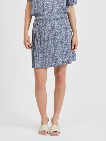 VILA Skirt 'Bibo' in Blue: front