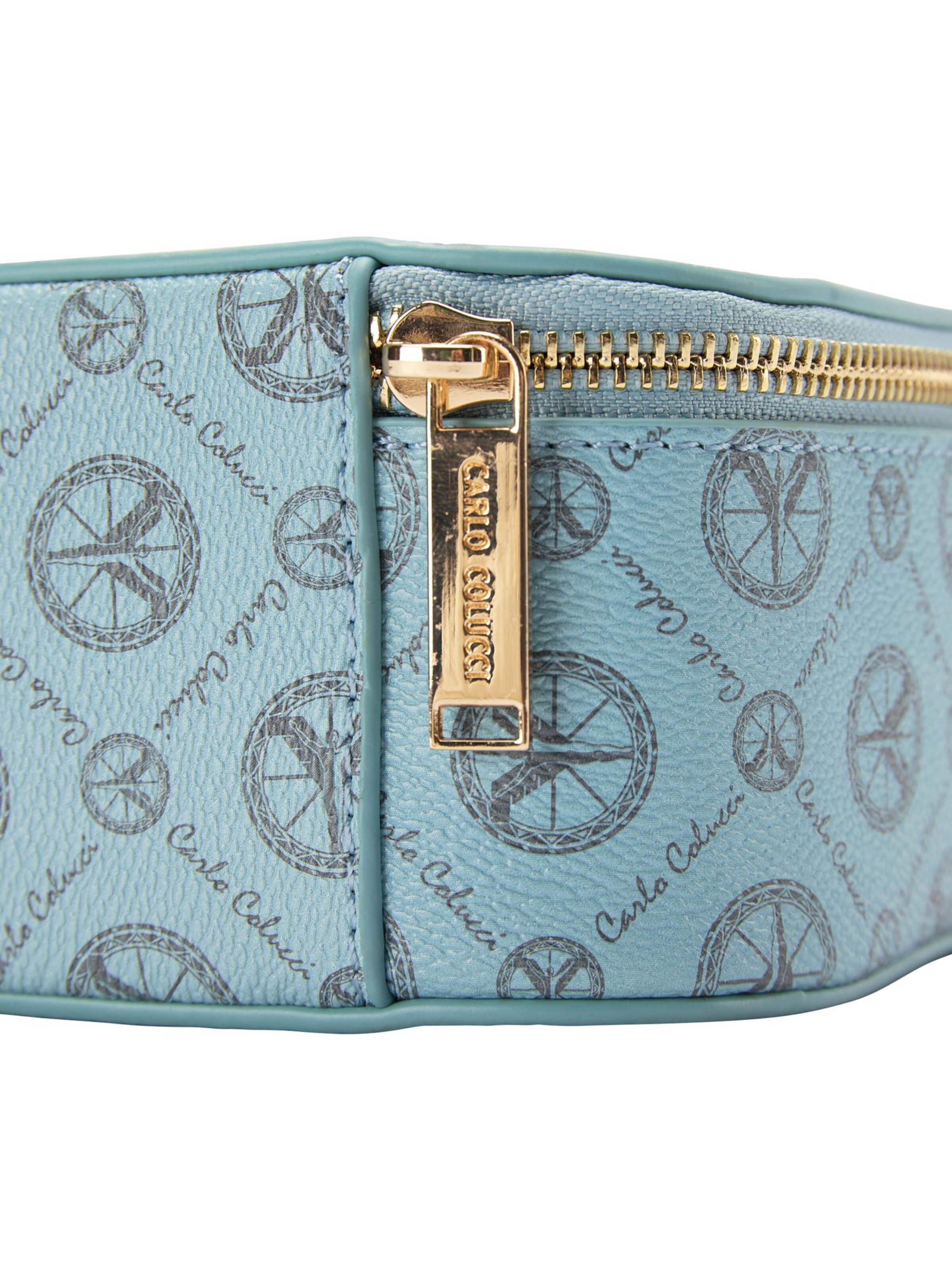 Carlo Colucci Toiletry bag 'Cracogna' in Blue