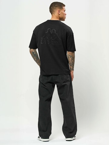 KAPPA Shirt ' Logo Soy ' in Zwart: terug