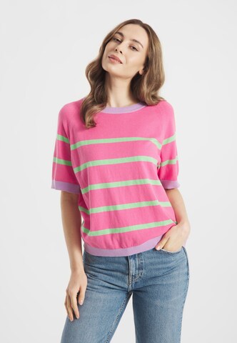 Frieda & Freddies NY Pullover in Pink: Vorderseite