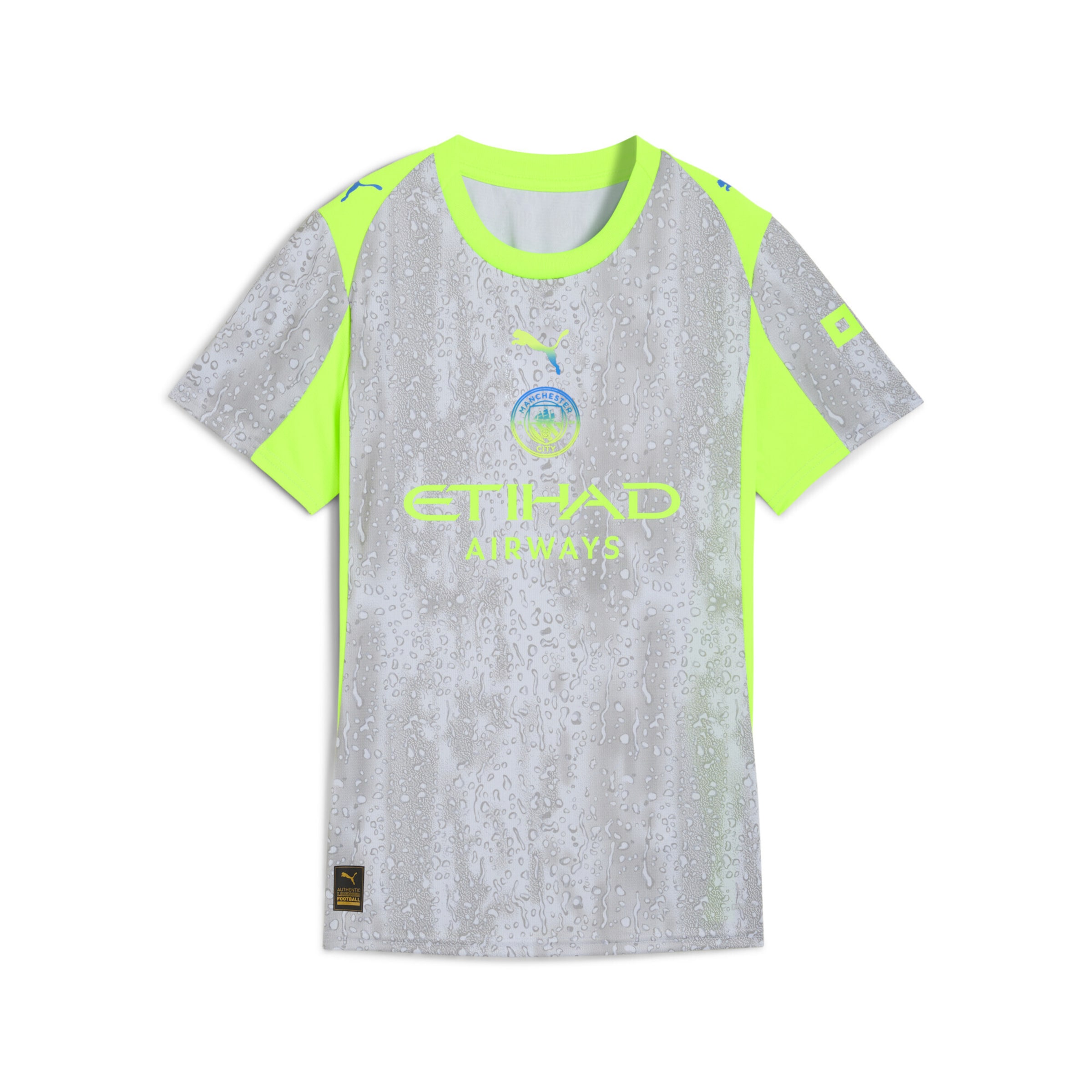 PUMA Tricot 'Manchester City 25/26' in Groen: voorkant