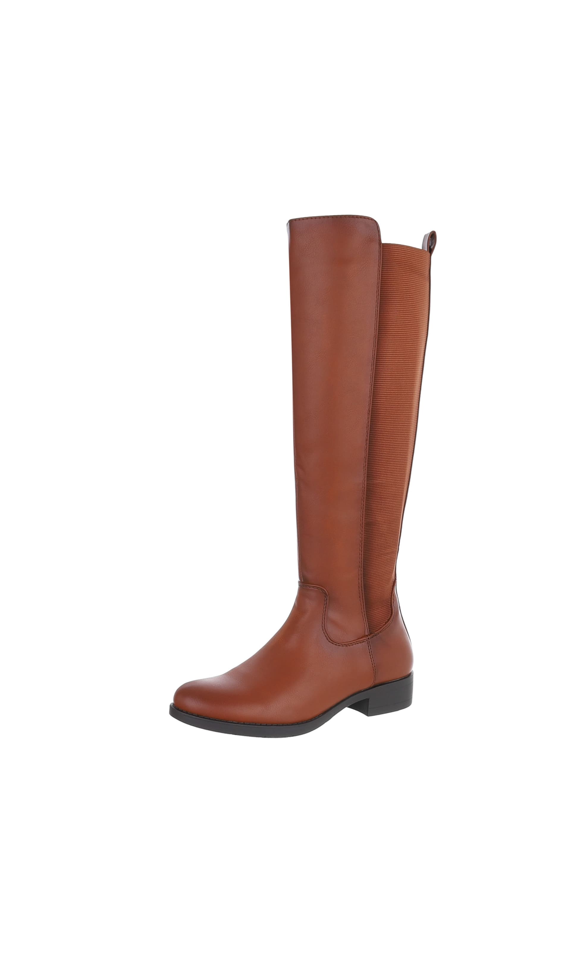 Ital-Design Boots in Brown: front