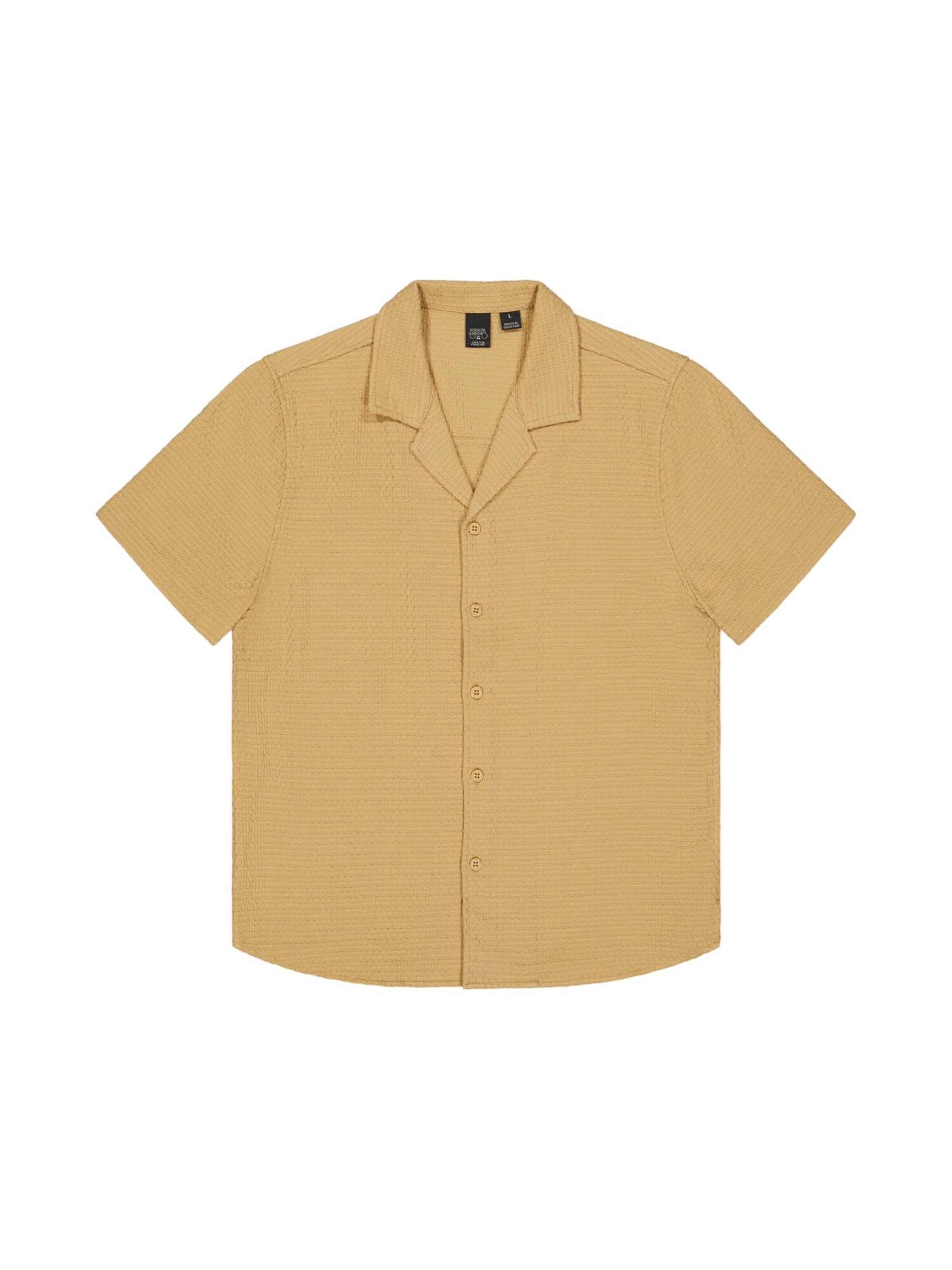 Coupe regular Chemise Le Temps Des Cerises en beige : devant