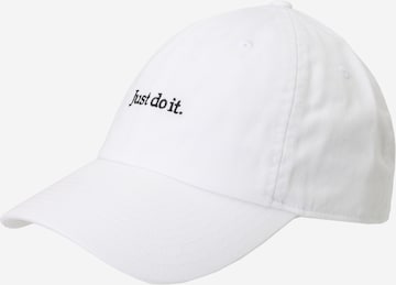 Nike Sportswear Lippalakki 'CLUB' värissä valkoinen: etupuoli