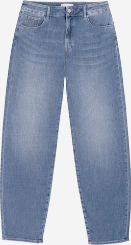 Dawn Jeans ' Stardust O-Shape Classic ' in Blau: Vorderseite