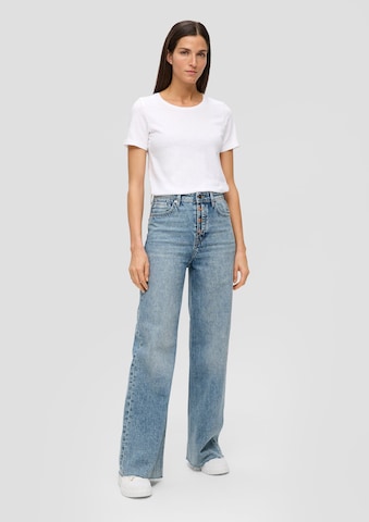 s.Oliver Wide leg Jeans 'Suri' in Blue