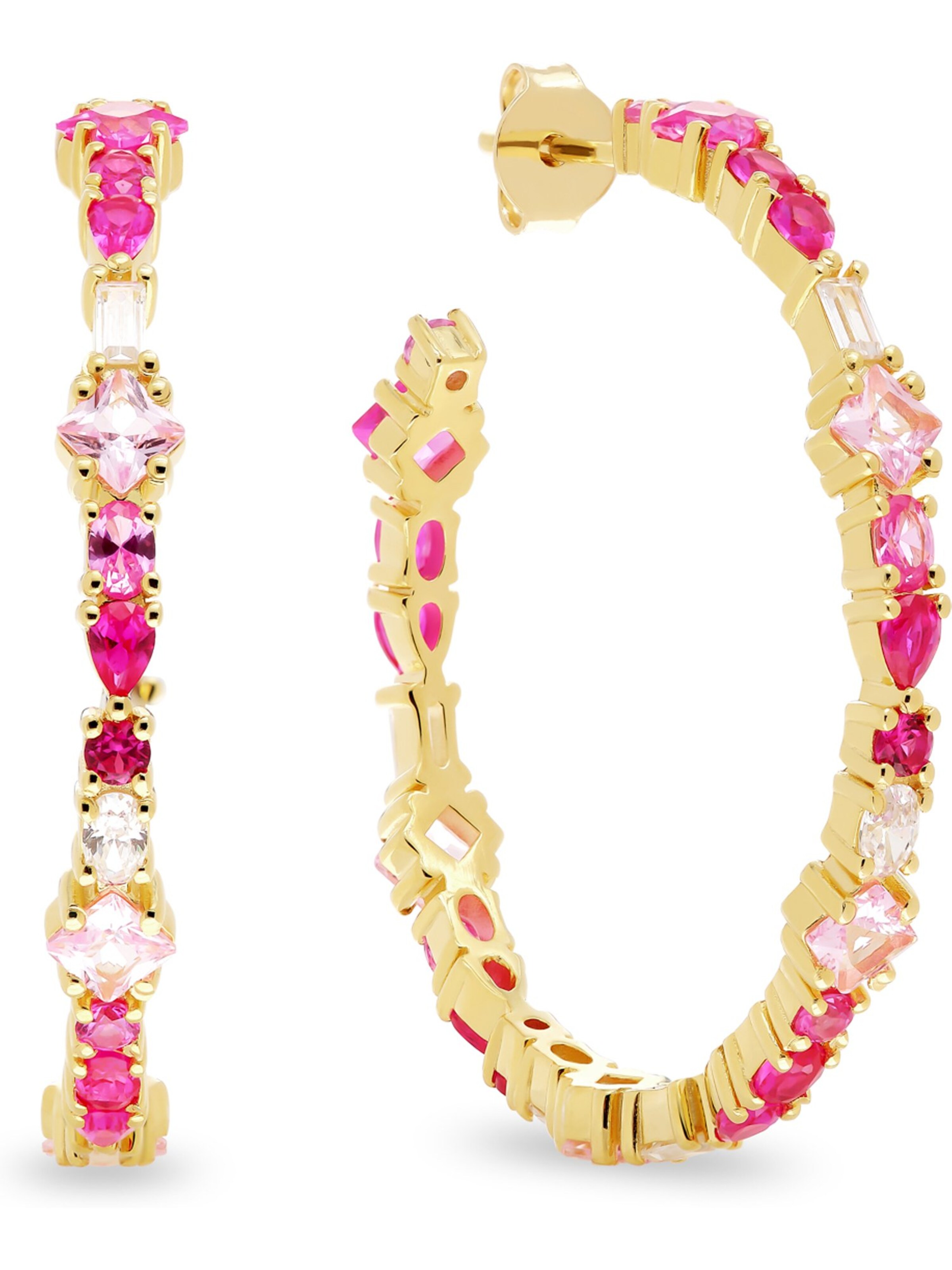 CHRIST Earrings in Gold: front