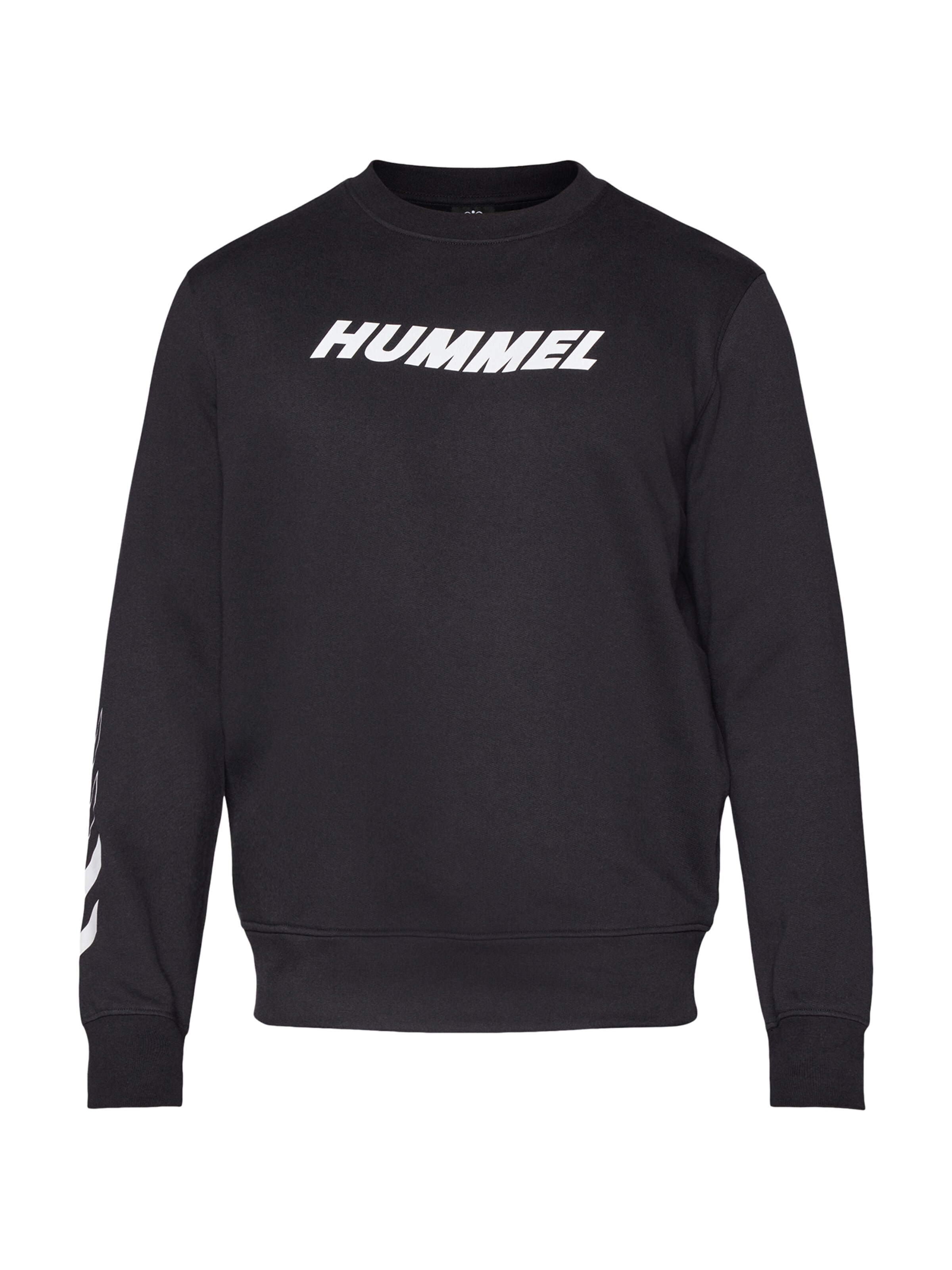 Hummel Sportsweatshirt 'Elemental' in Zwart: voorkant