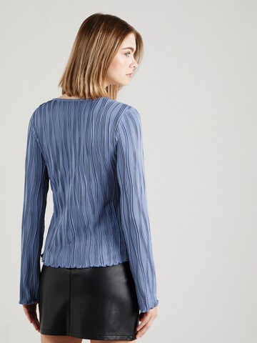 florence by mills exclusive for ABOUT YOU Blúz 'Winter Birchwood' - kék