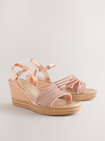 Next Páskové sandály – pink