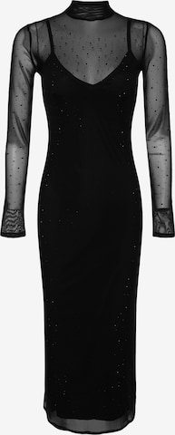 juoda Trendyol Vakarinė suknelė: priekis