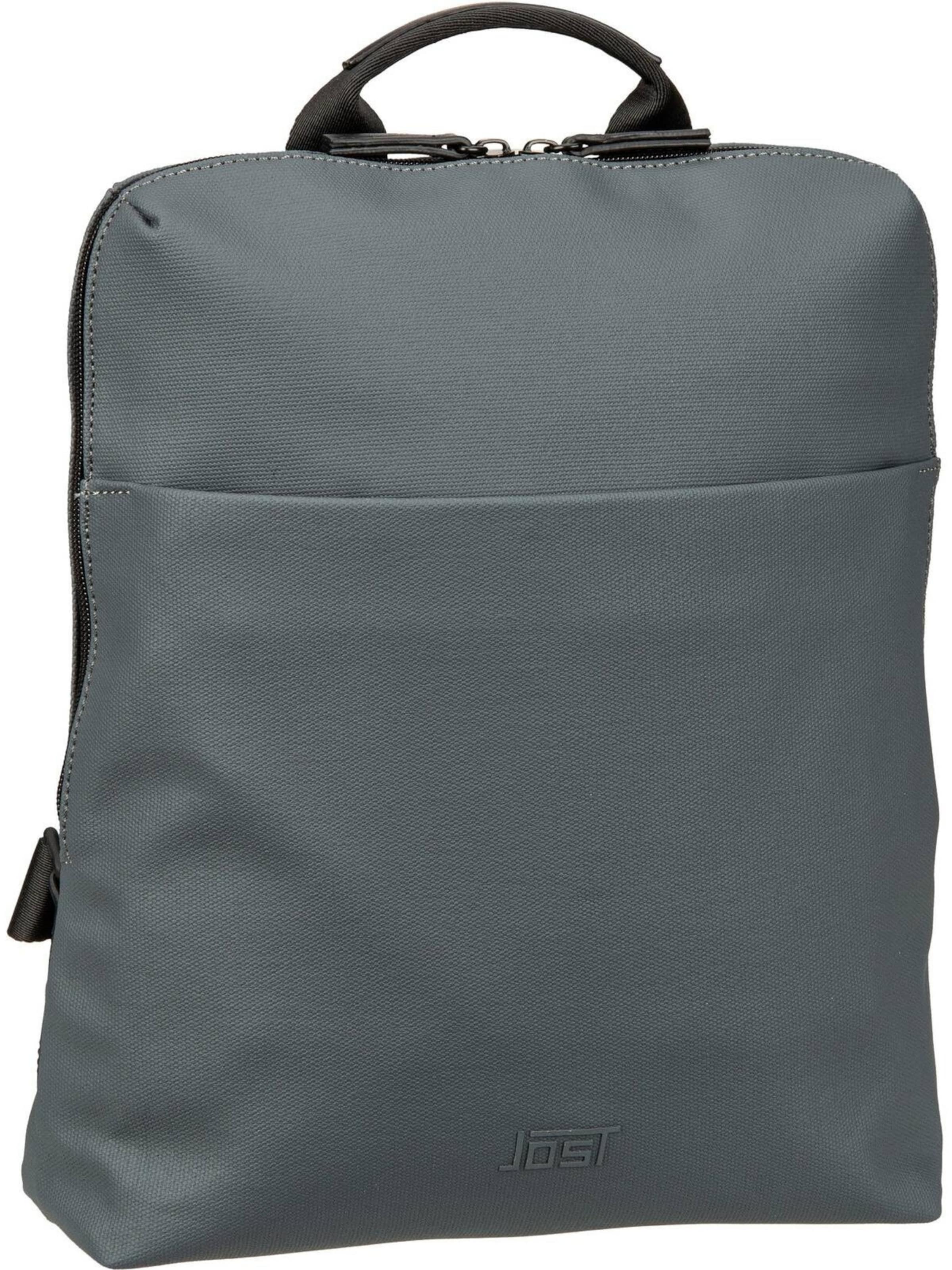 JOST Rucksack 'Borgholm' in Grau: Vorderseite