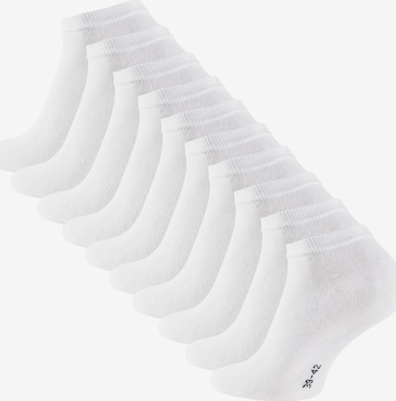 Cotton Prime Socken in Weiß: Vorderseite