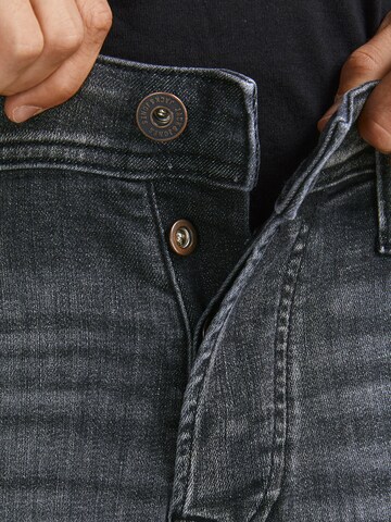 JACK & JONES Slimfit Jeans 'Mike' in Grau