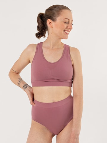Erlich Textil - Bustier Sujetador 'Enja' en rosa: frente