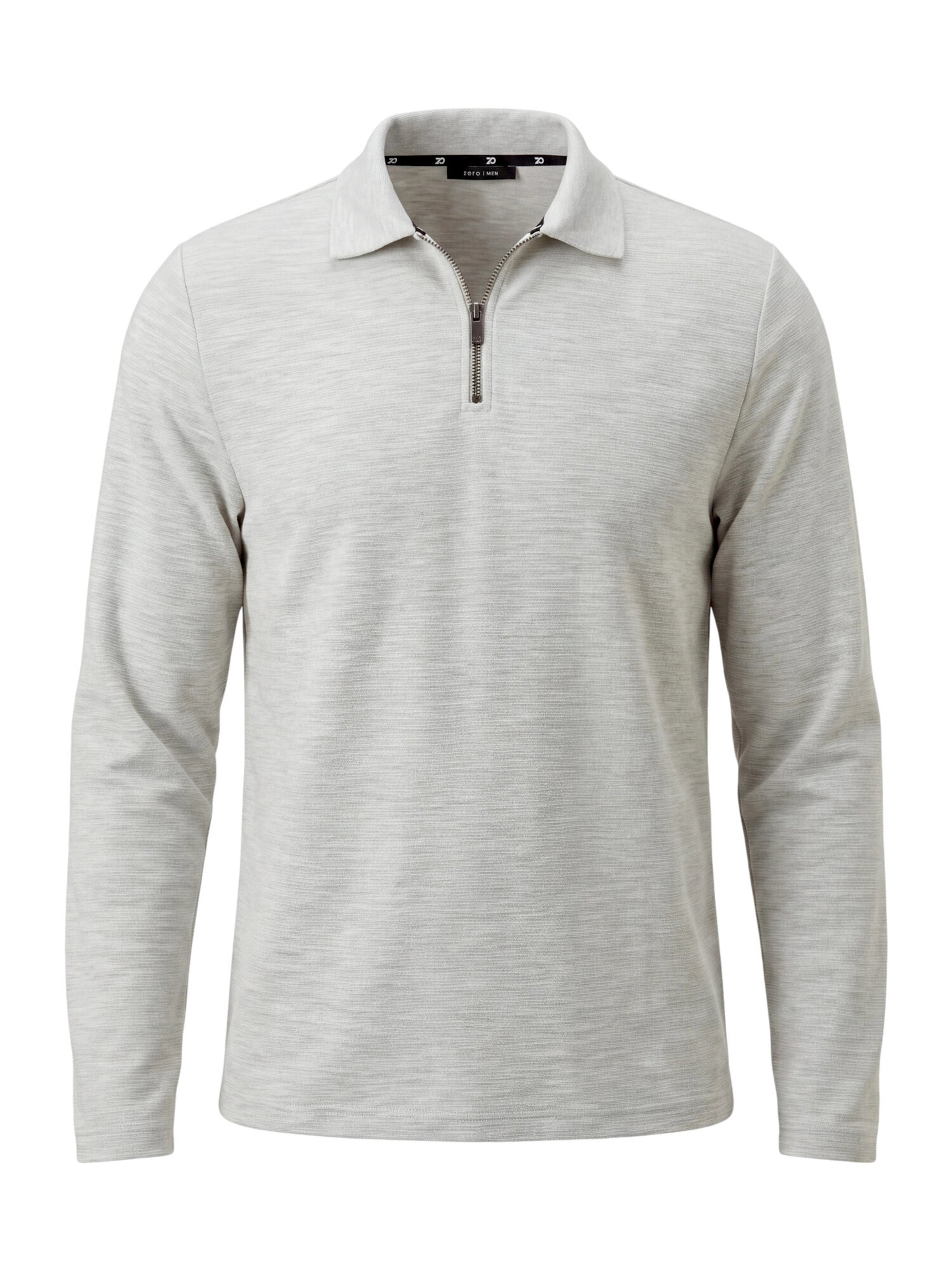 zero Sweatshirt in Grau: Vorderseite