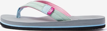 Brasileras Strand-/Badeschuh 'Young' in Grün: Vorderseite