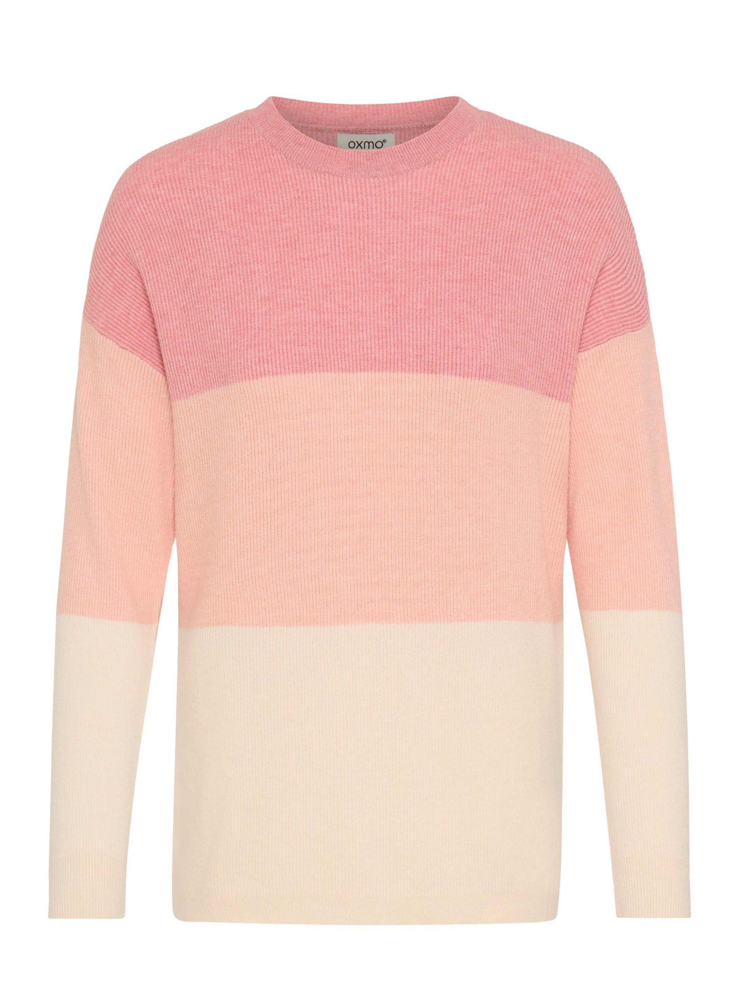 Pull-over ' OXIMANNY LS ' Oxmo en blanc : devant